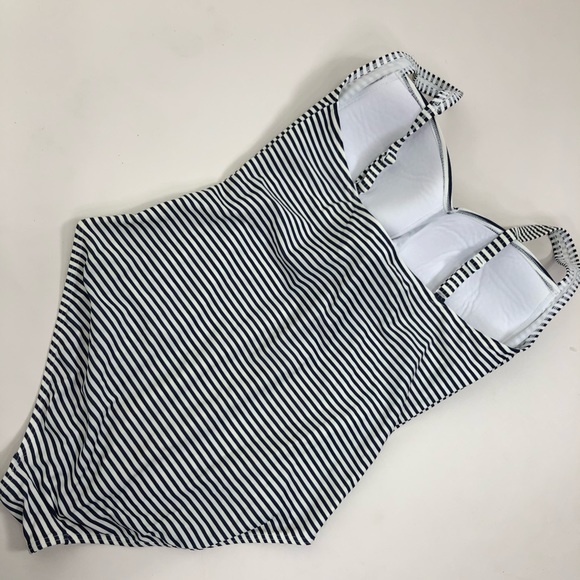Bond Eye Australia pinstripe one piece swimsuit 12 - Picture 4 of 7